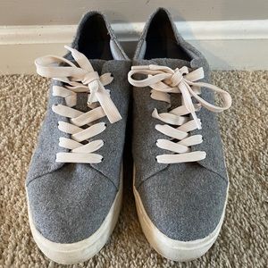 Gray Dr Scholls sneakers